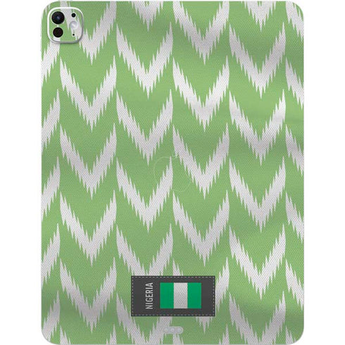 Nigeria Soccer Flag iPad Pro 13in M4 (2024) Skin